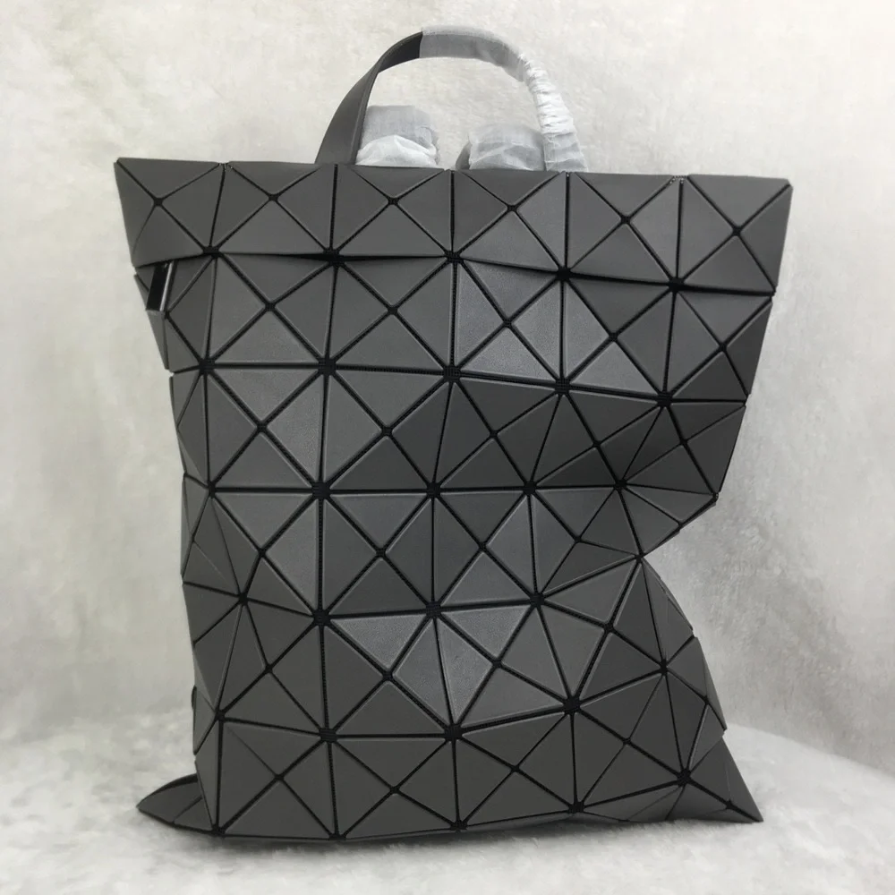 "BAO BAO ISSEY MIYAKE
FLAT PACK Backpacks GREY" - Picture 4 of 9